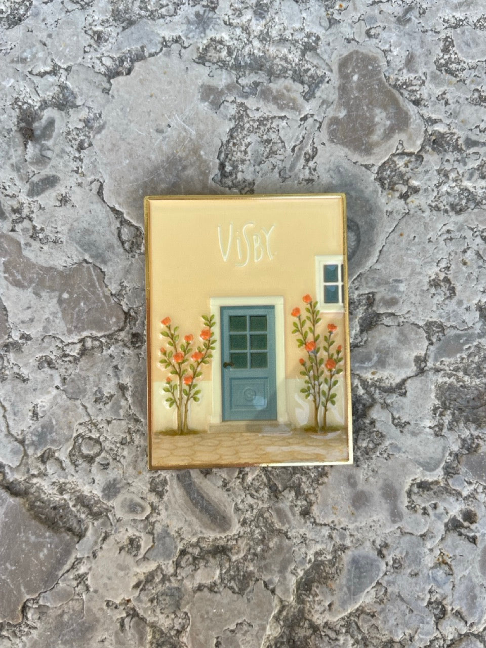 Kylskåpsmagneter - Visby & Good Vibes Only