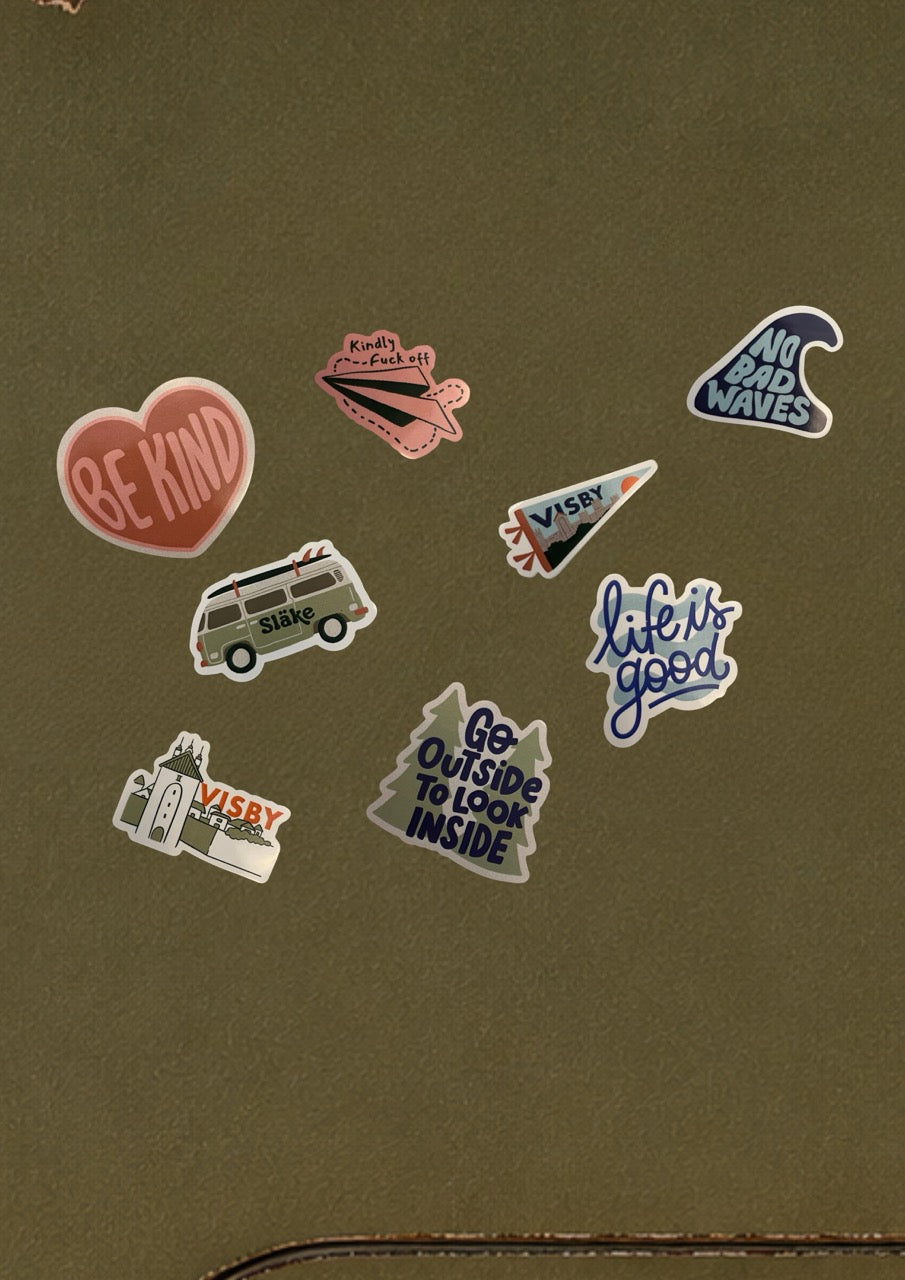 Stickers / Klistermärken - Mobile friendly sticker pack
