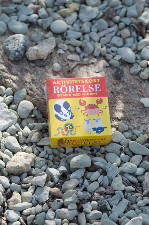 Aktivitetskort rörelse - Gympa med djuren