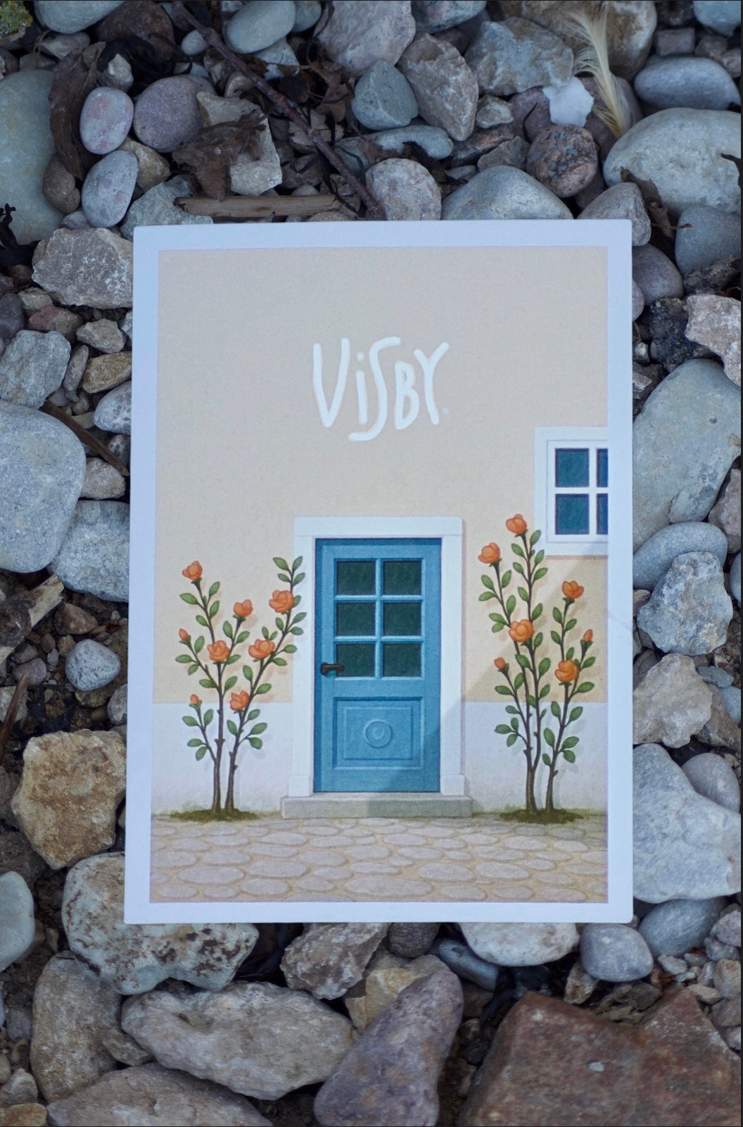 Vykort - Visby Dörr-thumbmail-1