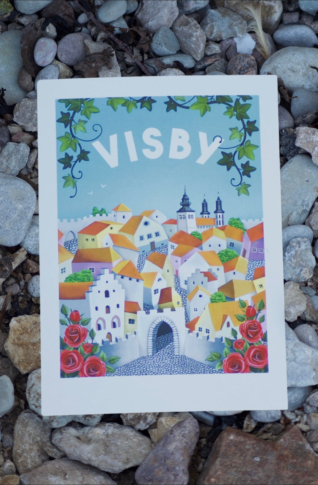 Vykort - Klassiska Visby-thumbmail-1