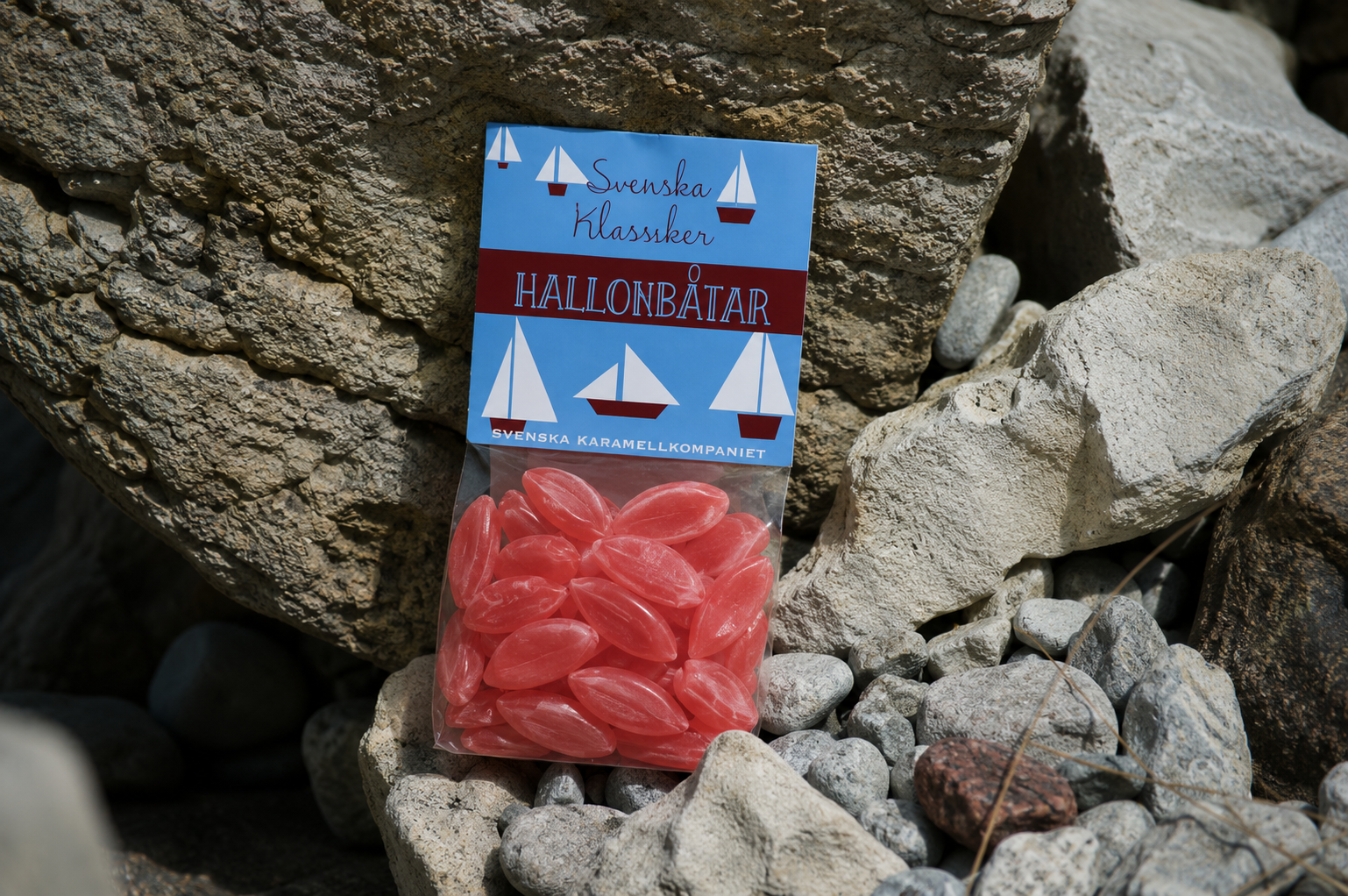Godis Hallonbåtar