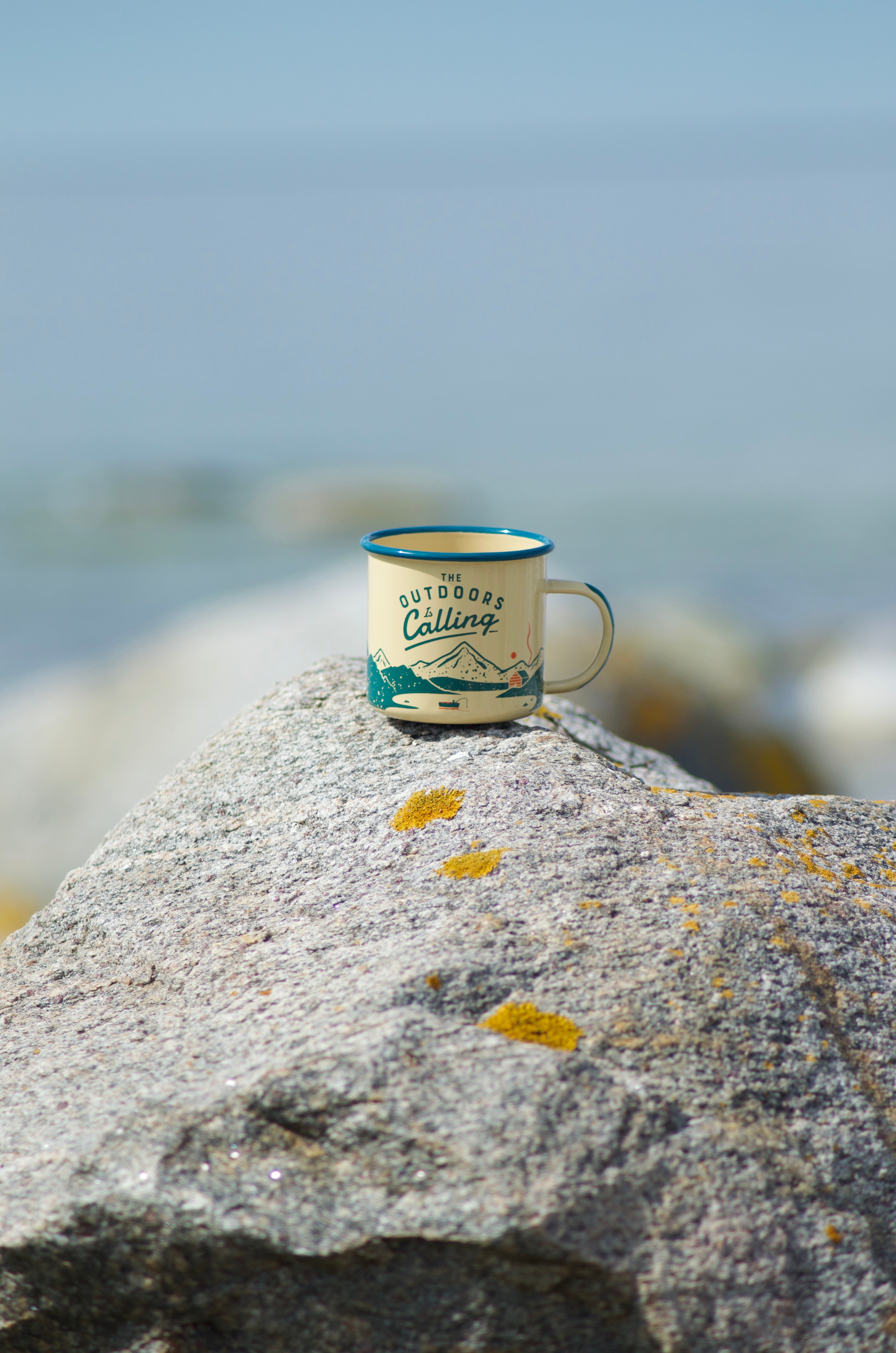 Gentlemen’s Hardware emaljmugg – The Outdoors is Calling