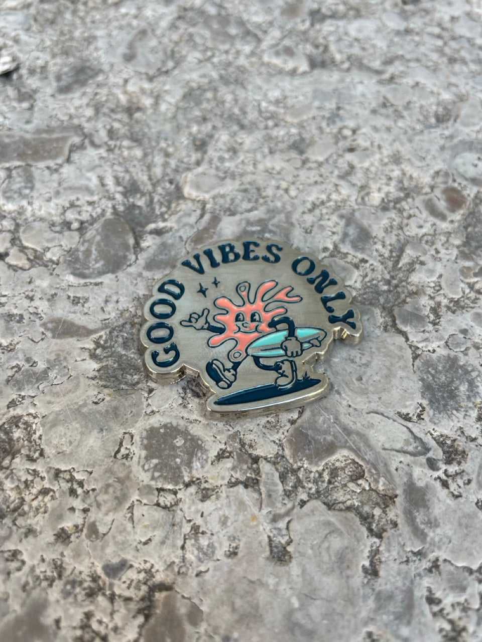 Kylskåpsmagneter - Visby & Good Vibes Only