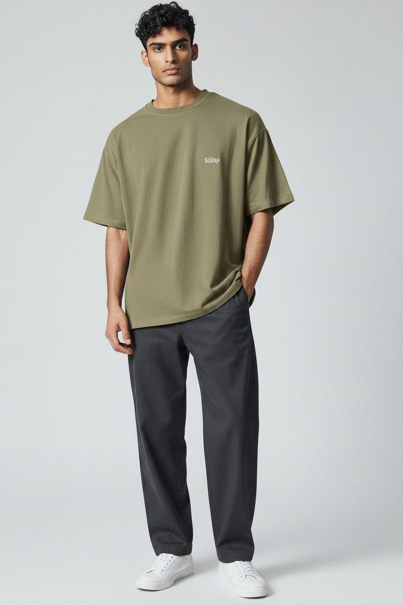 T-shirt Släke grön