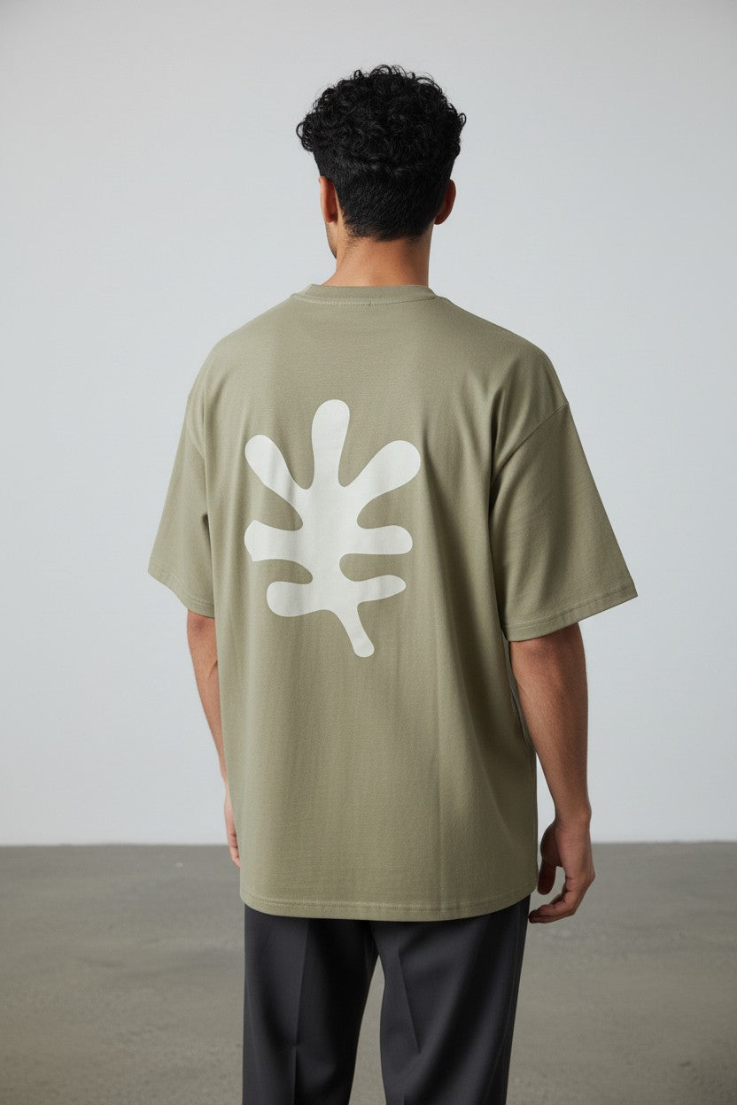 T-shirt Släke grön