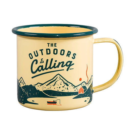 Gentlemen’s Hardware emaljmugg – The Outdoors is Calling