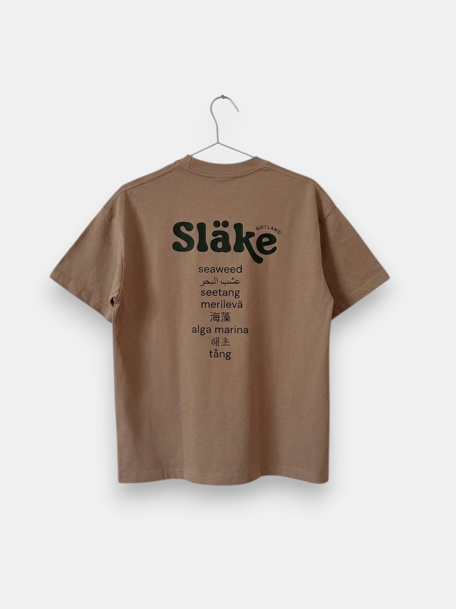 T-shirt Släke Sand Beige-thumbmail-3