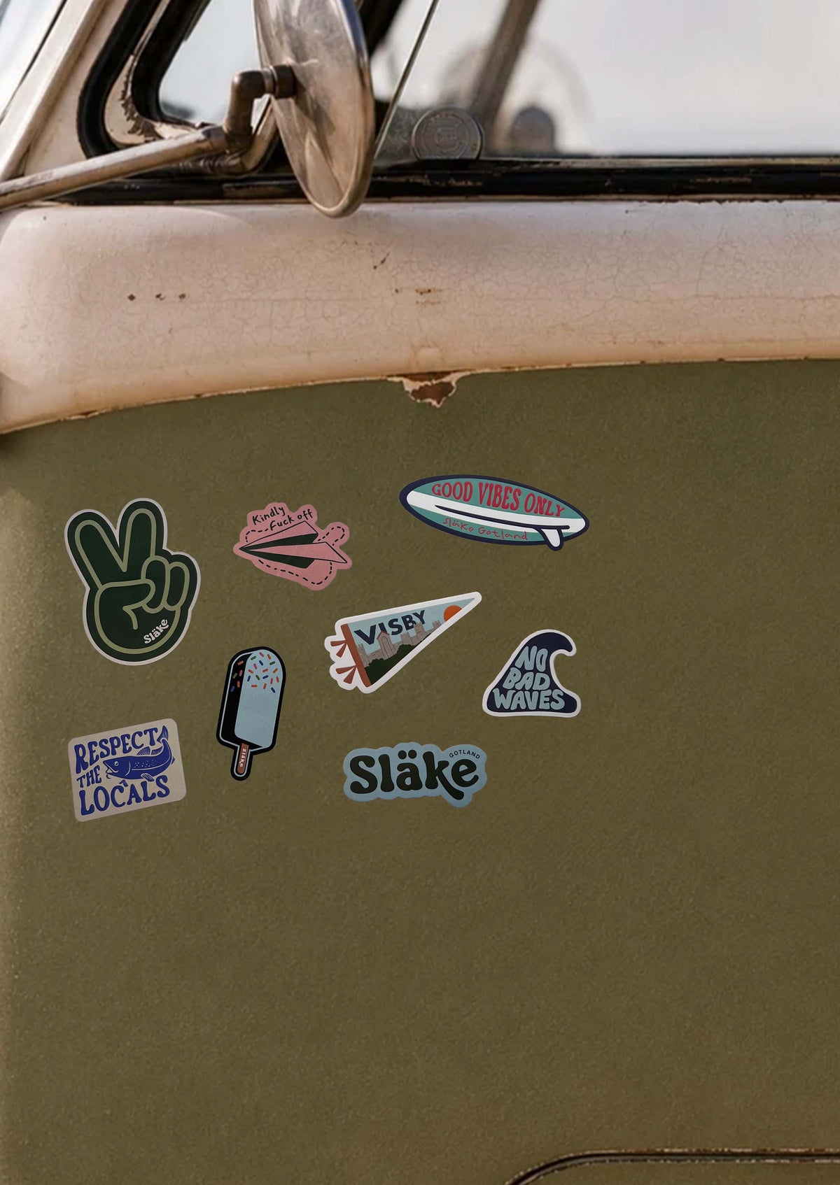 Sticker pack - Släke vibe