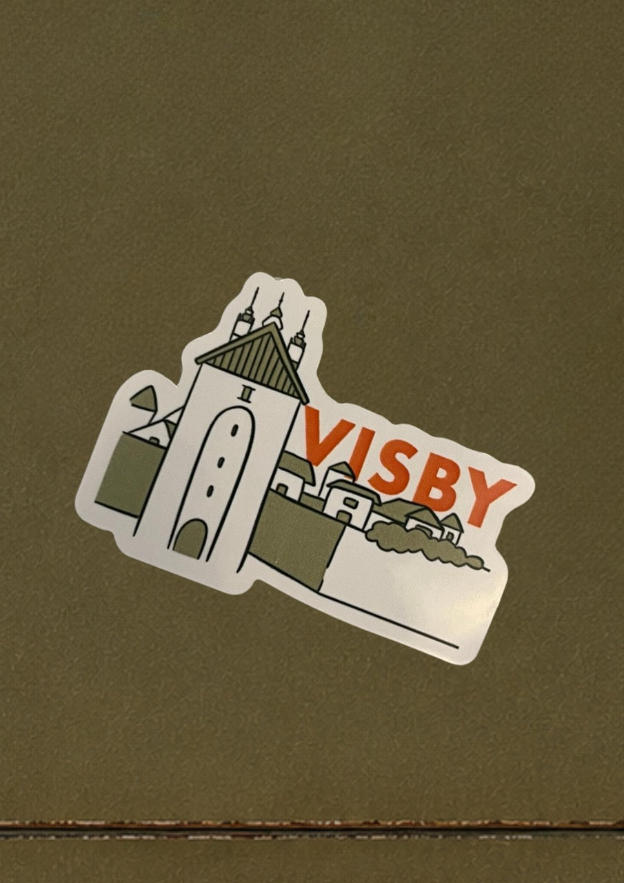 Sticker Visby mur
