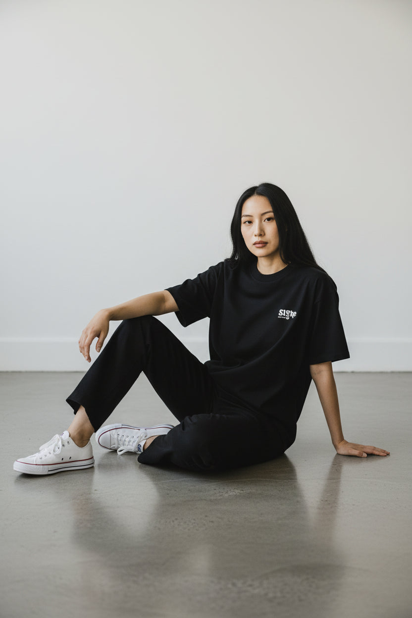 T-shirt Släke svart