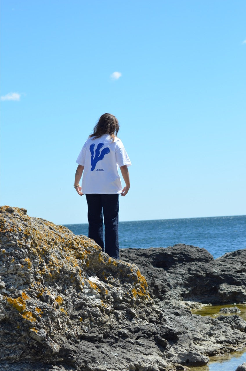 T-shirt - Tång vit