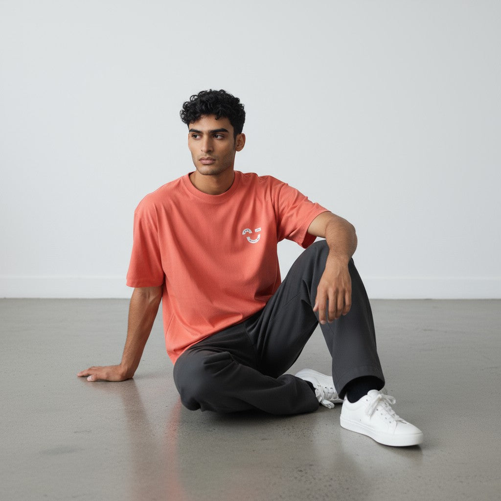 T-shirt Släke Korall